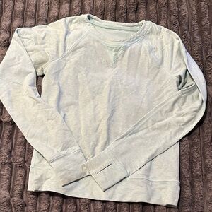 lululemon athletica Light Blue Long Sleeve Tee